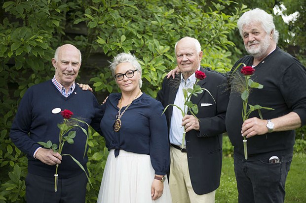 Presidentskifte i Carl Johan Bernadotte Rotaryklubb