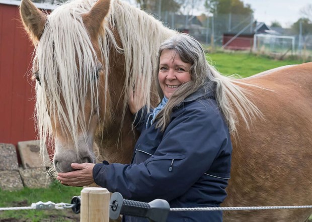 Heidi trivs bland djur och andar