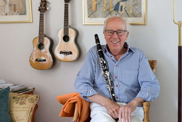 Ulfs jazztoner har hörts såväl i Västindien som på Bjäre