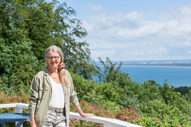 Gudrun Sandquist bytte bana efter pensionen