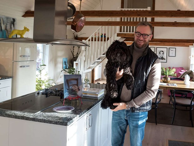 Sommarhuset på Bjäre blev permanent boende för Johan