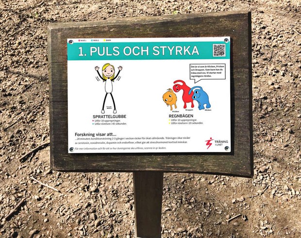 Aktivitetsrundor ska få barn och vuxna i rörelse