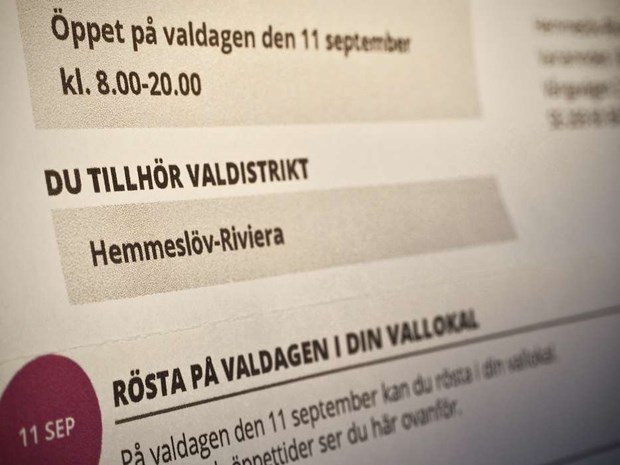 Nu kan du förtidsrösta
