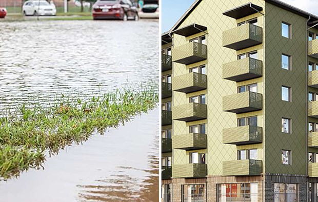 Dagvattenproblem och kooperativa hyresrätter ska utredas