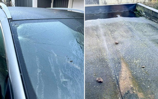 Fick bilens ruta sönderslagen – känner sig nu otrygga i sitt hem Fick bilens ruta sönderslagen – känner sig nu otrygga i sitt hem