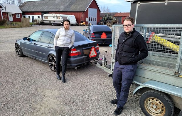Lucas och Daniel chockades av kommunens varning Lucas och Daniel chockades av kommunens varning