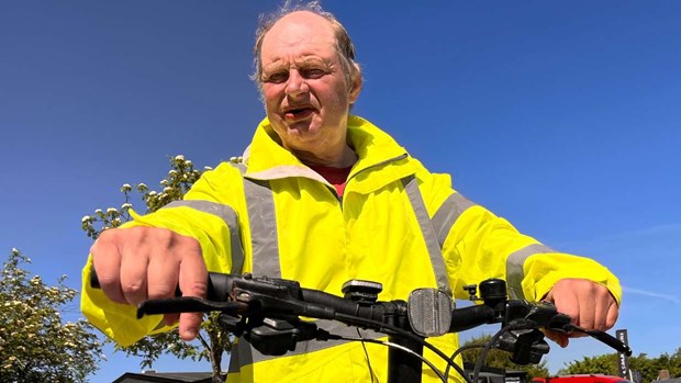 Nu cyklar Lars-Göran till Nordkap – igen 