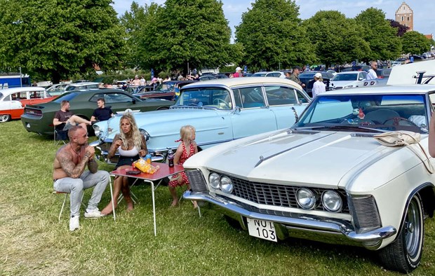 Båstad fylldes av raggare
