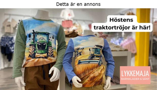 Traktortröjorna är tillbaka!