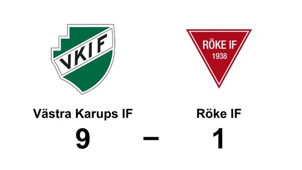 Västra Karups utklassning – vann med åtta mål