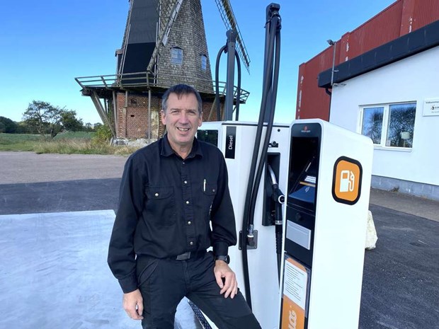 Kvarnens mack har öppnat igen – säljer blankdiesel