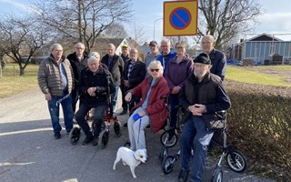 �ldre hamnar i kl�m efter parkeringsf�rbud 