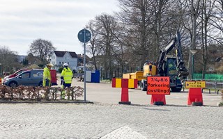 Vad h�nder med parkeringen i hamnen?