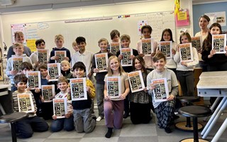 Skoltidningen som s�tter byn p� kartan