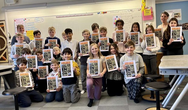 Skoltidningen som s�tter byn p� kartan