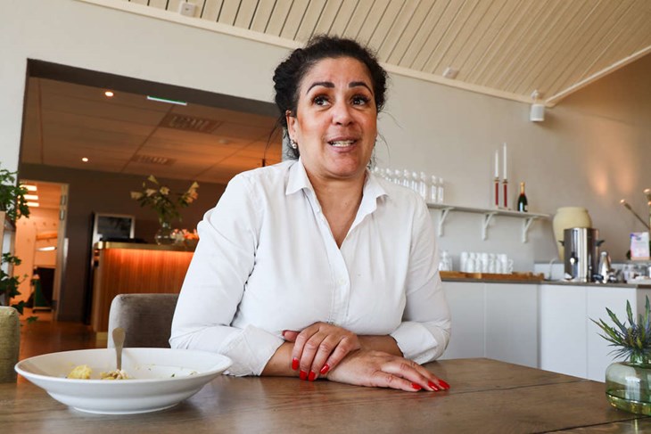 Aviva började sin tid i branschen på golfkrog och ser nu fram mot att sluta på golfkrog. Foto: Peter Jakobsson