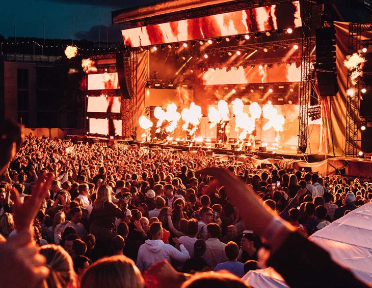 Det brukar vara bra drag på scenen till en bit in på natten under Summer On. Foto: Fabian Wester/Arkiv