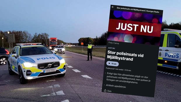 SR varnade för hemlig polisinsats: 