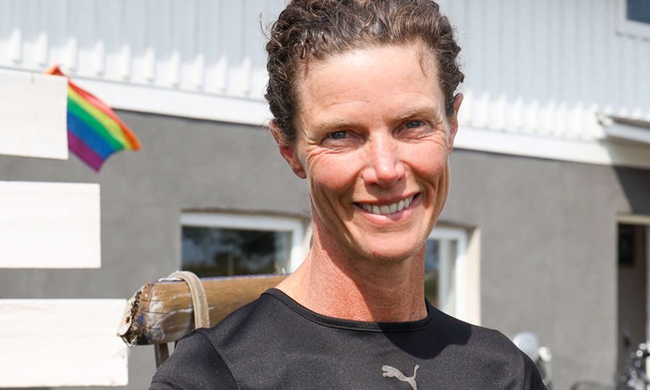 Emma Jönsson håller i tävlingen Torekov SwimRun som arrangerats sedan 2018. Foto: Peter Jakobsson