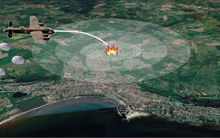 Natten då bombplanet störtade i Båstad