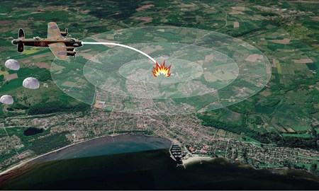 Natten då bombplanet störtade i Båstad