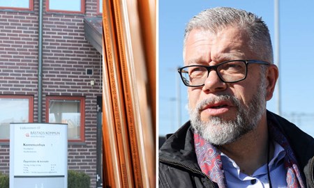 Kommunhuset bestulet på koppar