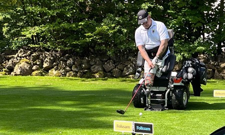 Åkagården hyllas efter tourtävling i paragolf