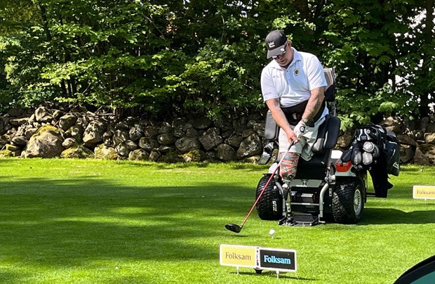 Åkagården hyllas efter tourtävling i paragolf