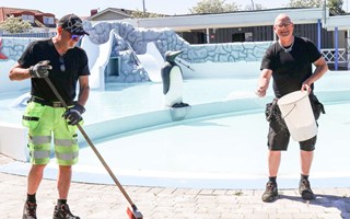 Snart fylls Malenbadet av skratt igen