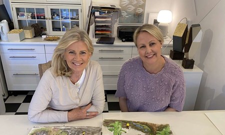 Barnbarnets julönskan blev en sagobok