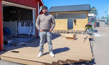 Här öppnar sommarens nya matställe i hamnen