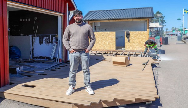Här öppnar sommarens nya matställe i hamnen