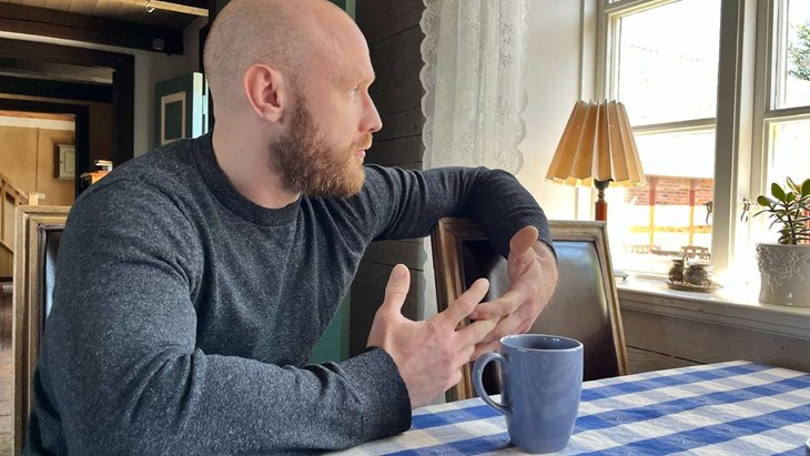 Det finns många idéer i huvudet på en ung ordförande i en gammal förening. Foto: Per Brolléus