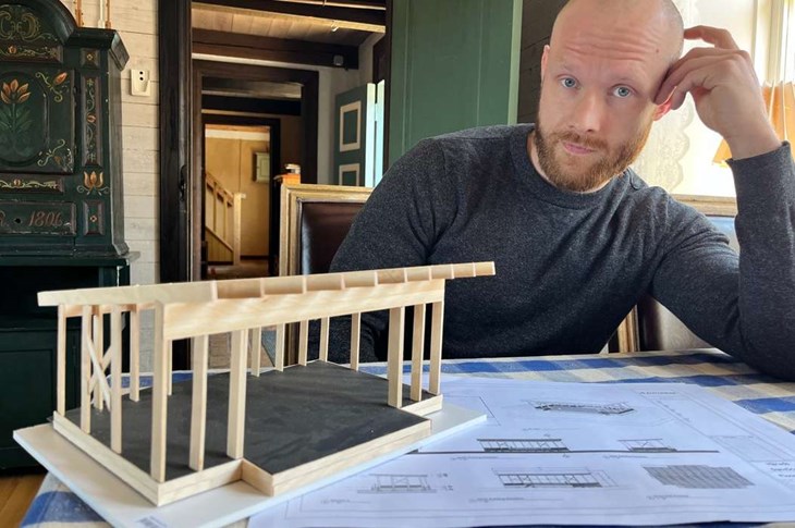 En dröm som ska bli verklighet - en scen. Foto: Per Brolléus