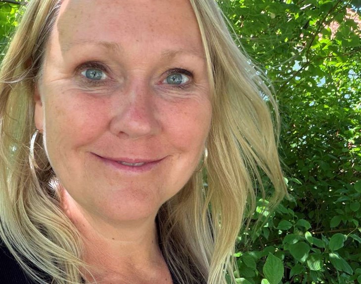 Johanna Lundqvist Björn från bygdegårdsföreningen ser fram emot konserten som blir den enda i Skåne. Foto: Privat