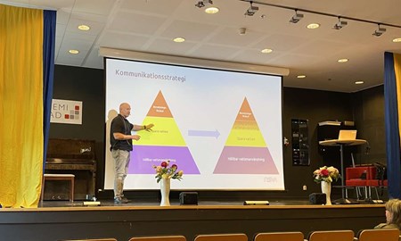 Larmet: Vattnet kan ta slut