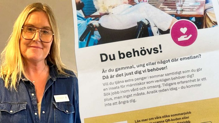 Suzanne Madar Bilalli, avdelningschef för vård och omsorg. 