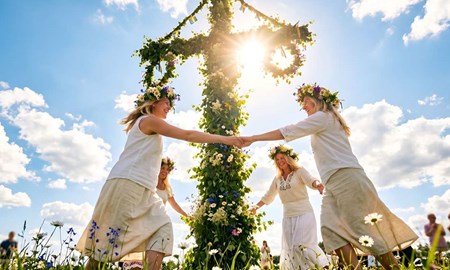 Jippie, det blir kanonväder till midsommar