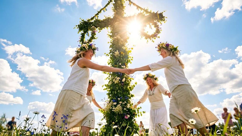Jippie, det blir kanonväder till midsommar
