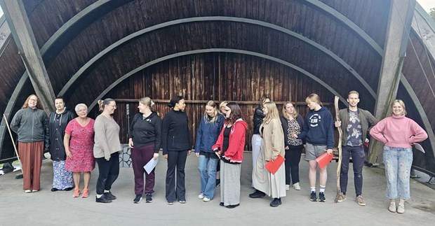 Teaterrepet återvänder till Stadsparken