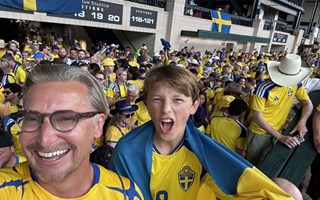 Daniel och Charlie laddar för VM-rysaren i New York