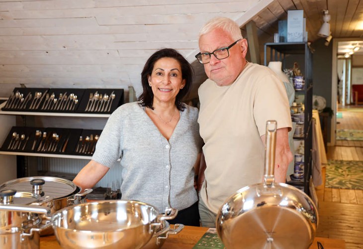 Robina och Ingmar Person blev utsedda till Årets företagare av Företagarna i Ängelholm. Foto: Peter Jakobsson