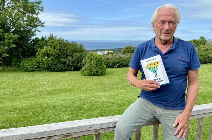 Boken "Vänd på pyramiden!" är en form av uppgörelse mot dagens organisationer. Staffan Sundgren debuterar som författare med boken. Foto: Johan Jönsson