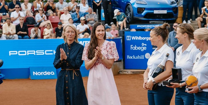 Sofia Arvidsson vid förra årets final. Foto: Johan Lilja