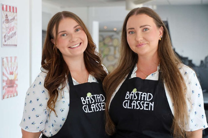 Valerie och Dominique Litzell ser fram mot att ta emot gäster i nyomgjorda lokalen. Foto: Peter Jakobsson