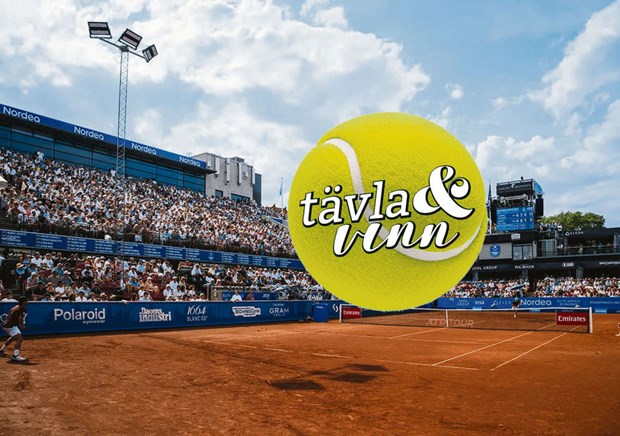 Vinn biljetter till tennisen! Vinn biljetter till tennisen!