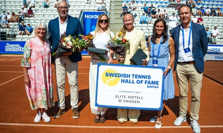 Tre nya profiler invalda i Swedish Tennis Hall of Fame