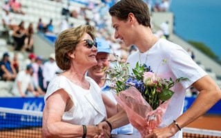 Talangen Patrik hyllades kungligt: 