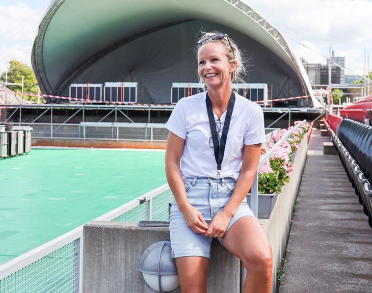 Ingrid Lövkrona håller i trådarna kring festivalen. Foto: Peter Jakobsson/Arkiv