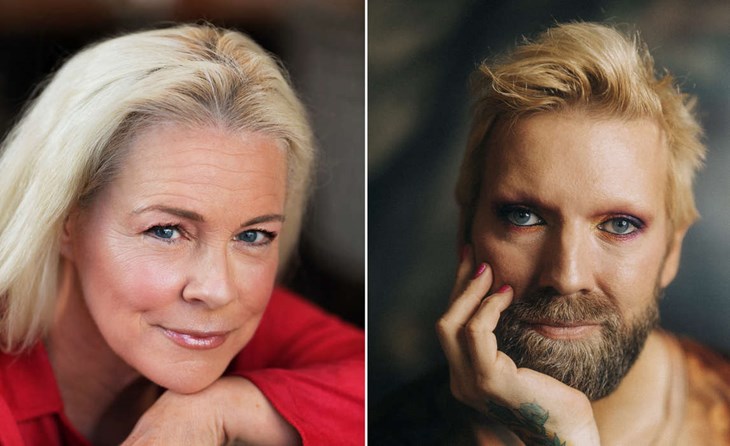 Malena Ernman och Rickard Söderberg. Foto: Frida Funemyr & Felix Humble
